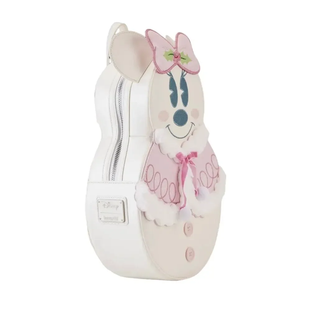 Minnie Mouse Pastel Snowman Mini Backpack